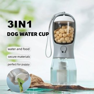 Three-in-one Portable Small Dog Drinking Cup
